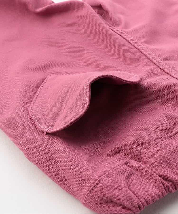 WEB限定 ハートポケット裾フリルパンツ  10分丈