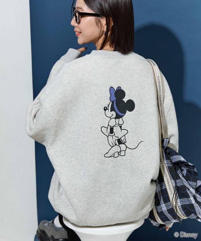 特別款/Minnie Mouse/米妮/前後印花復古工藝衛衣