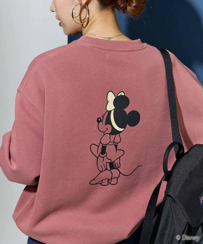 特別款/Minnie Mouse/米妮/前後印花復古工藝衛衣
