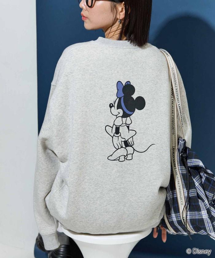 特別款/Minnie Mouse/米妮/前後印花復古工藝衛衣