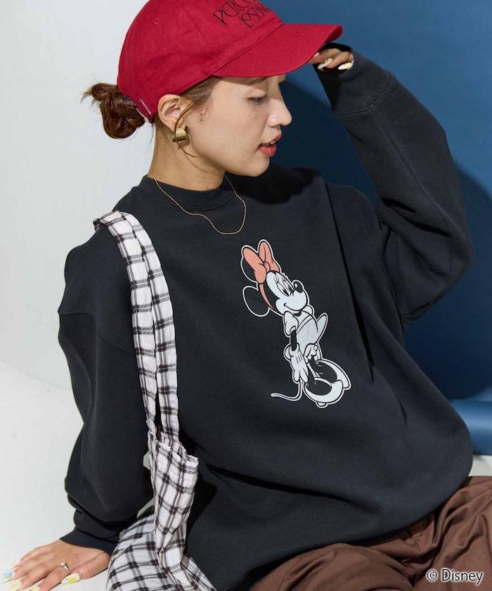 特別款/Minnie Mouse/米妮/前後印花復古工藝衛衣