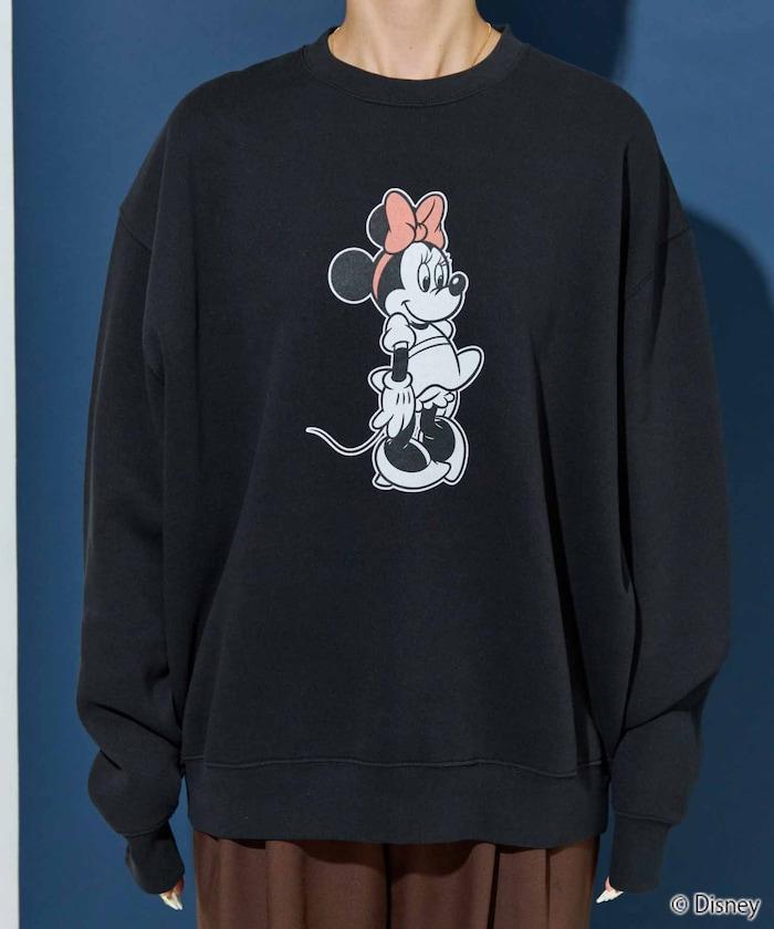 特別款/Minnie Mouse/米妮/前後印花復古工藝衛衣