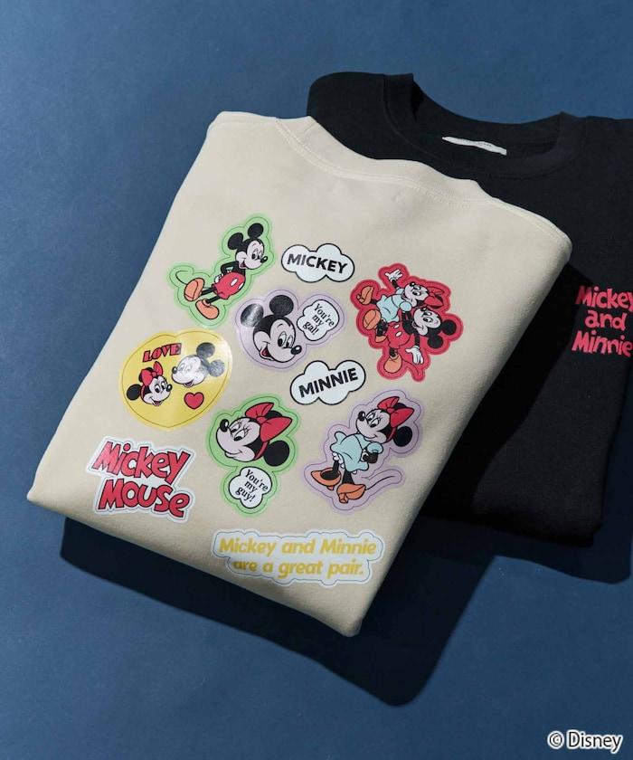 特別款/Mickey Mouse&Minnie Mouse/米奇&米妮/背面印花衛衣