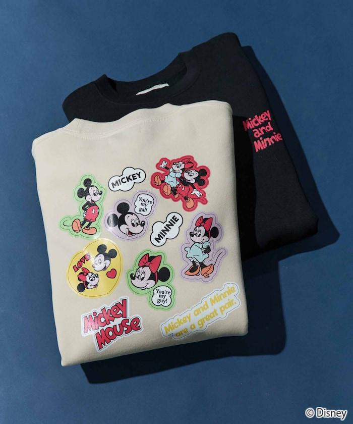 特別款/Mickey Mouse&Minnie Mouse/米奇&米妮/背面印花衛衣