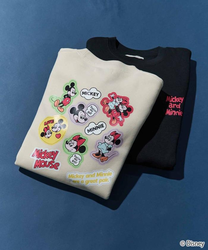 特別款/Mickey Mouse&Minnie Mouse/米奇&米妮/背面印花衛衣
