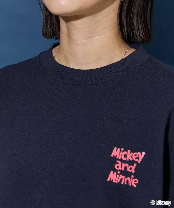 特別款/Mickey Mouse&Minnie Mouse/米奇&米妮/背面印花衛衣