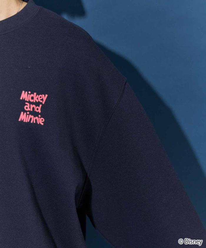 特別款/Mickey Mouse&Minnie Mouse/米奇&米妮/背面印花衛衣
