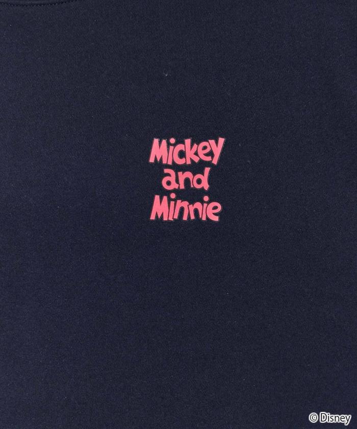 特別款/Mickey Mouse&Minnie Mouse/米奇&米妮/背面印花衛衣