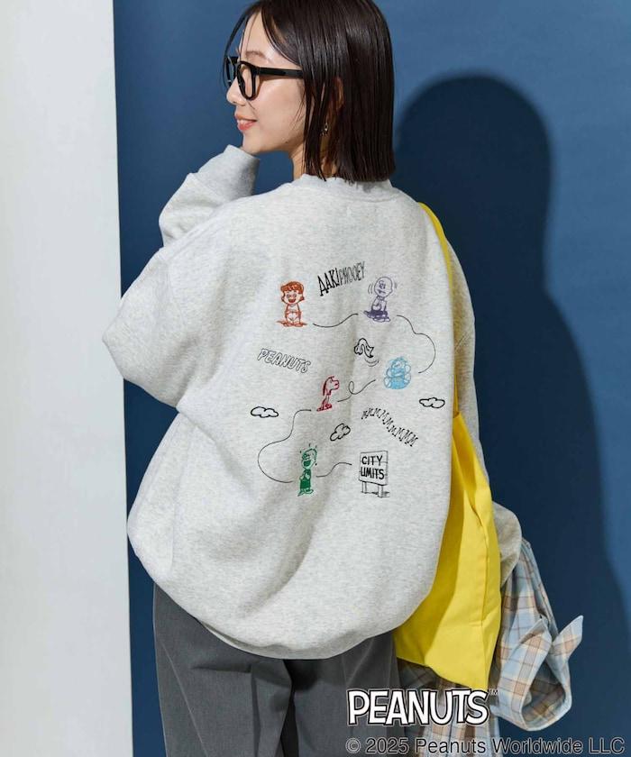 特別款《PEANUTS》全刺繡衛衣揹包【限量】
