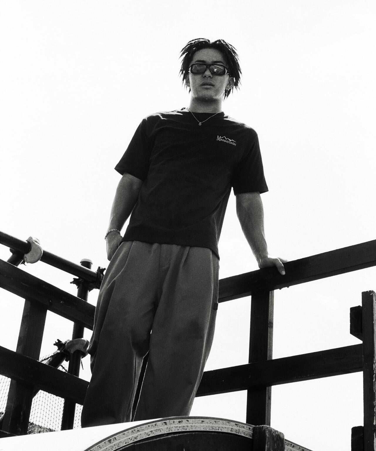 MANASTASH×DICKIES DICKIES TEE ORIGINAL LOGO