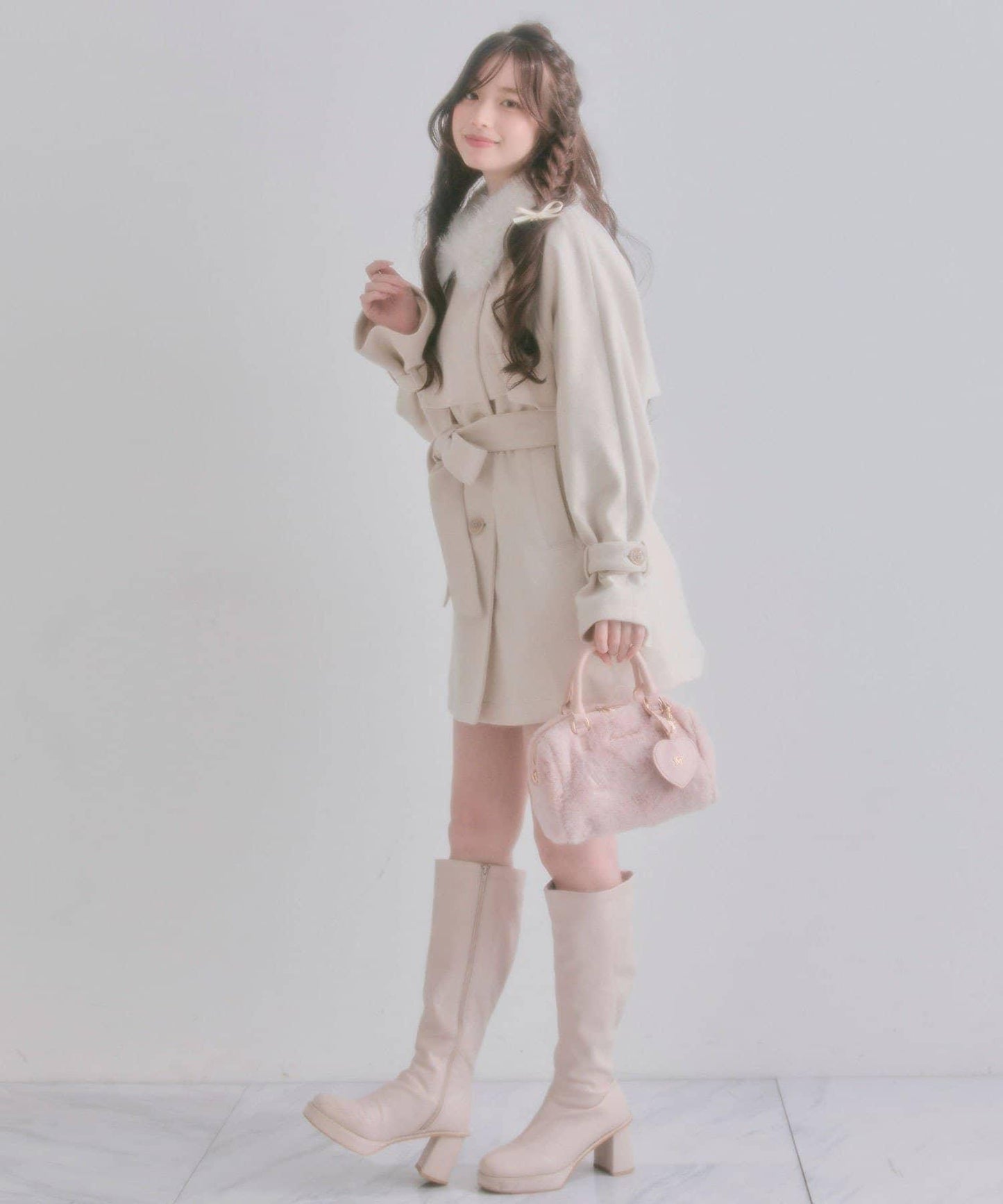Aimerianejoie毛絨迷你波士頓包