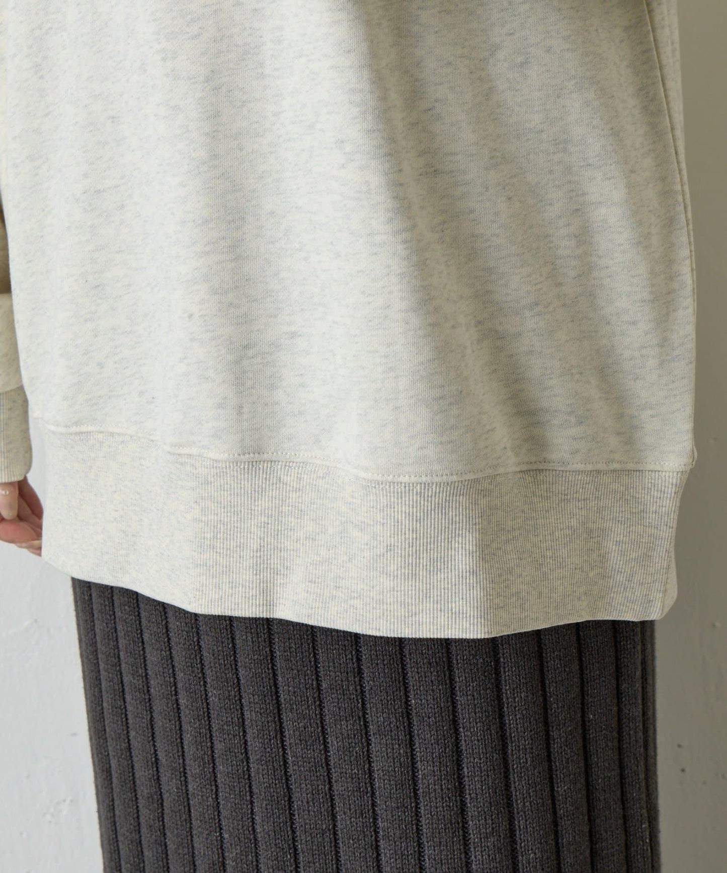 Aether刺繡寬鬆衛衣套頭衫