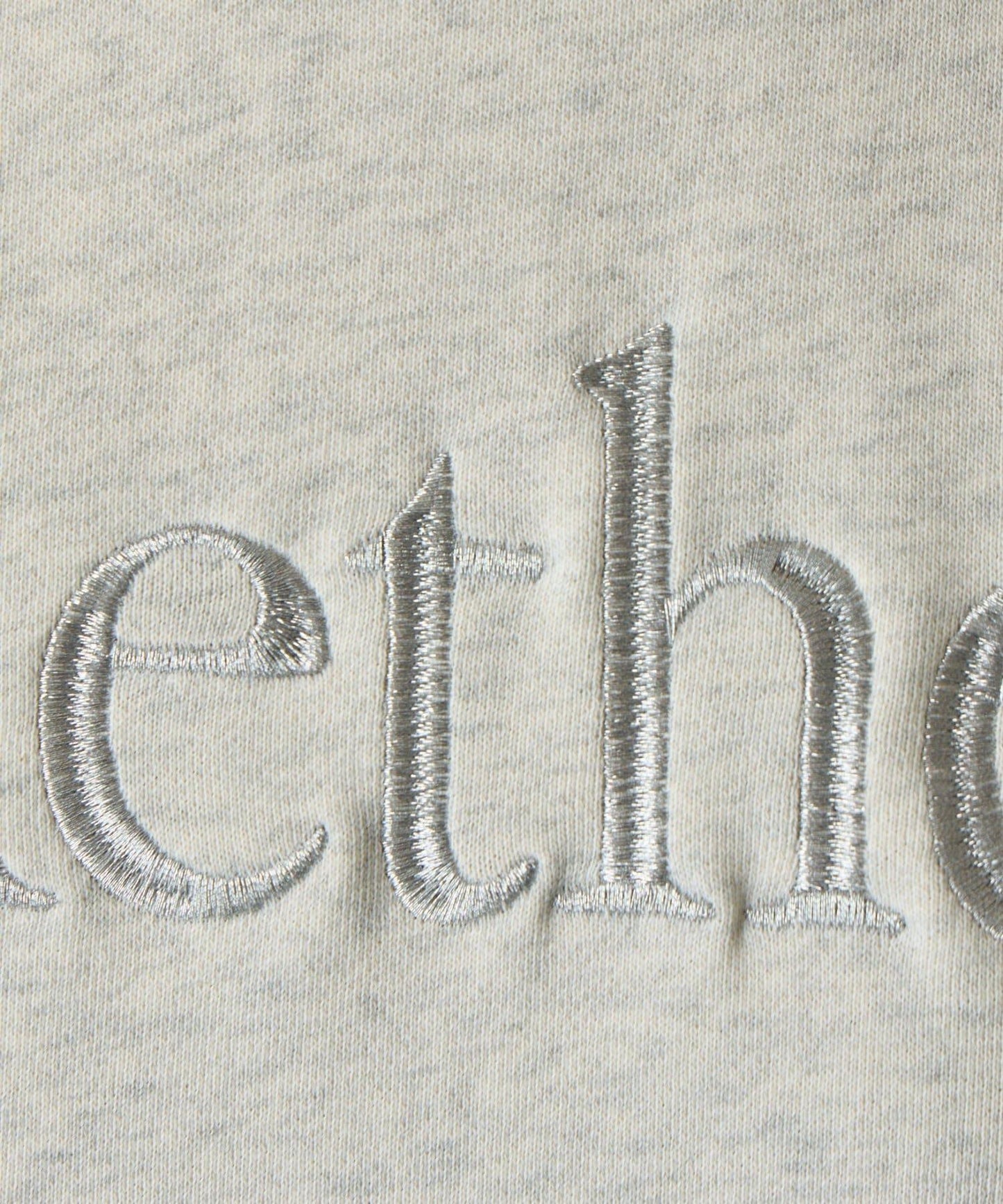 Aether刺繡寬鬆衛衣套頭衫