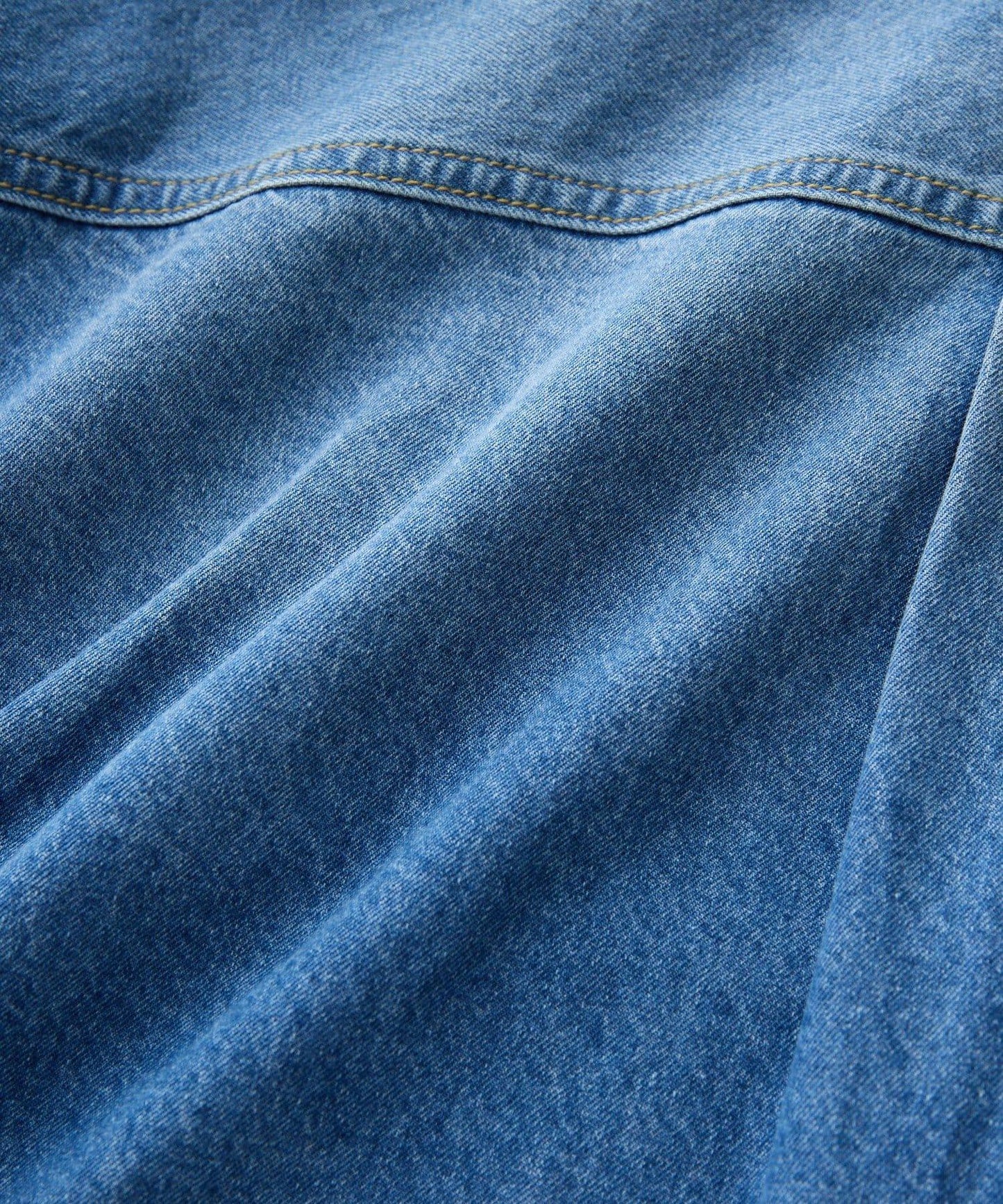 【MONN.:.(モン)】開領牛仔襯衫