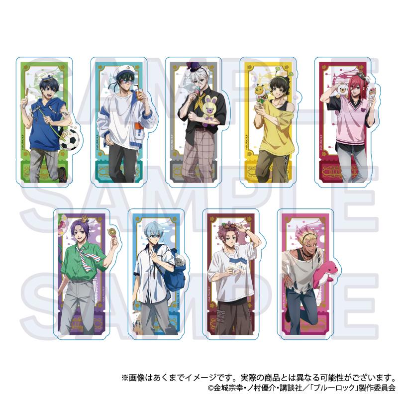 《藍色監獄》貼紙 主題公園版 潔世一