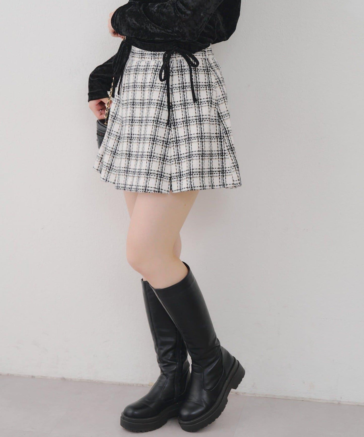 【Tweed Collection】亮絲花呢迷你裙