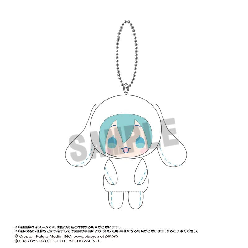 《初音未來》×大耳狗_坐姿俱樂部毛絨公仔掛件【BOX/6包入】