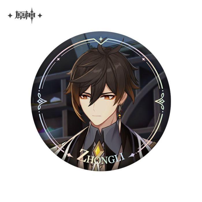 《原神》角色PV系列徽章 Genshin 鍾離