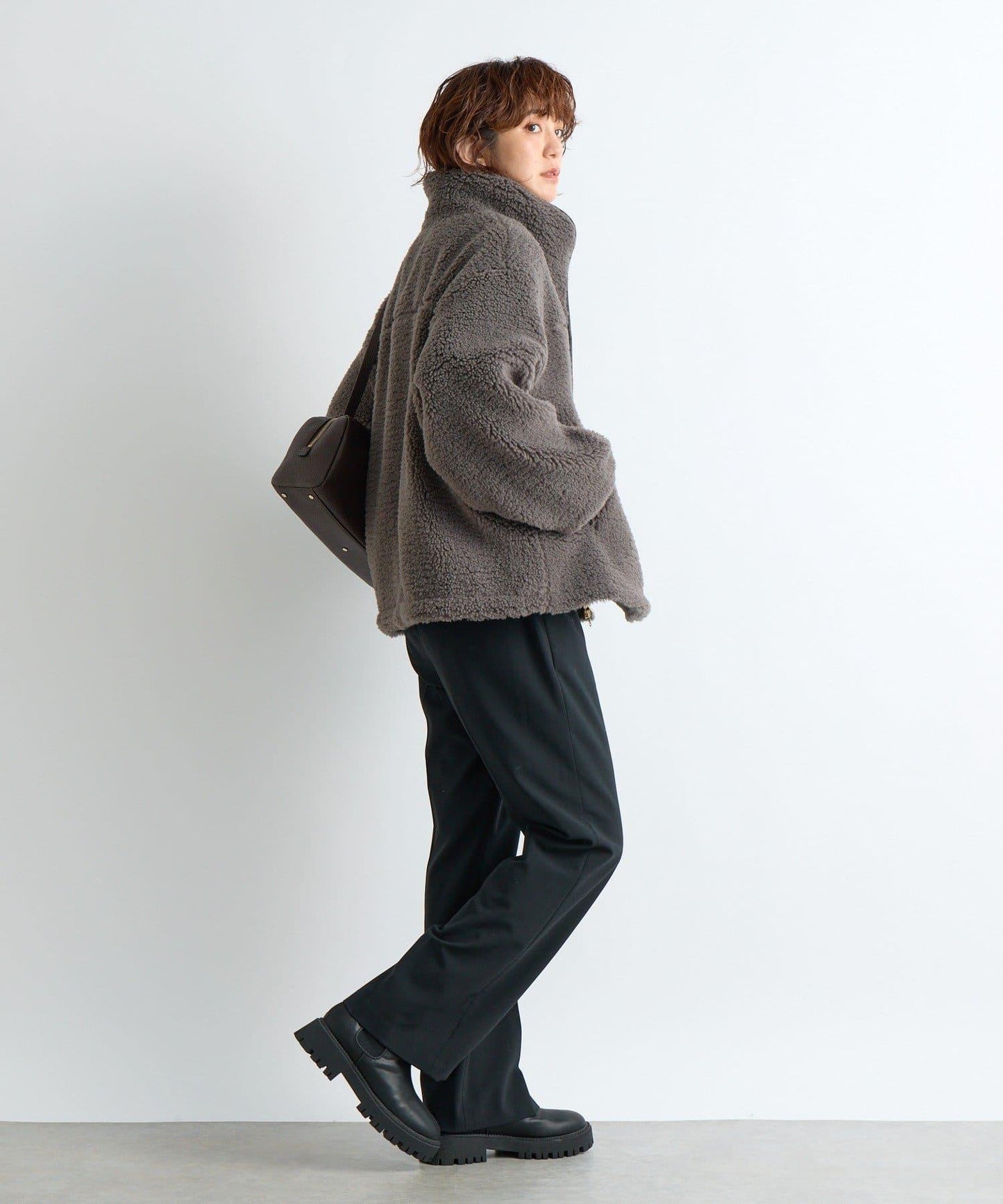 【復刻/溫暖質感】泰迪絨拉鍊大衣/預計11月上旬發貨