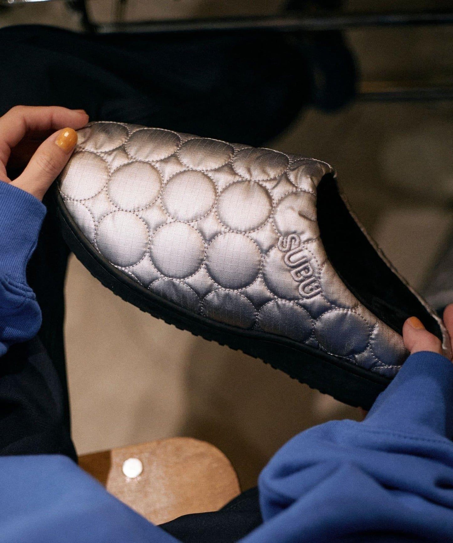 【SUBU】ORIGINALS Circle 冬季保暖拖鞋 男女通用