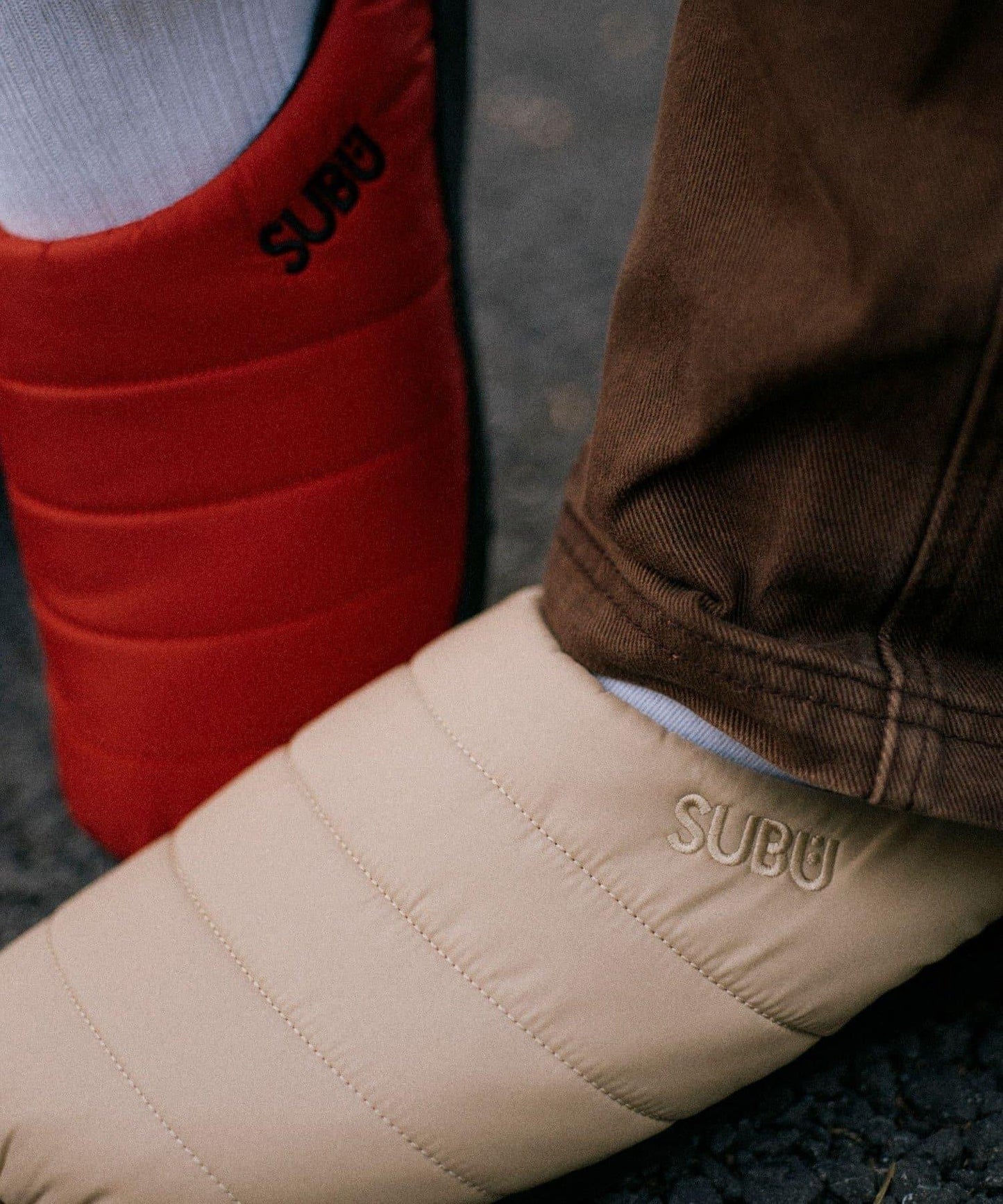【SUBU】ORIGINALS F-line 冬季拖鞋 男女通用
