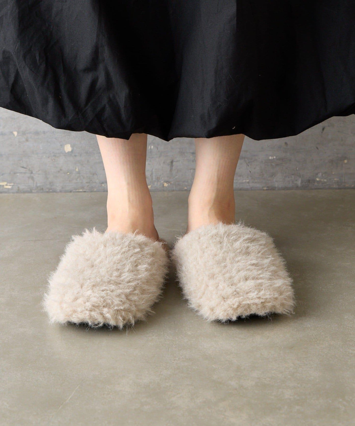 毛絨室內拖鞋
