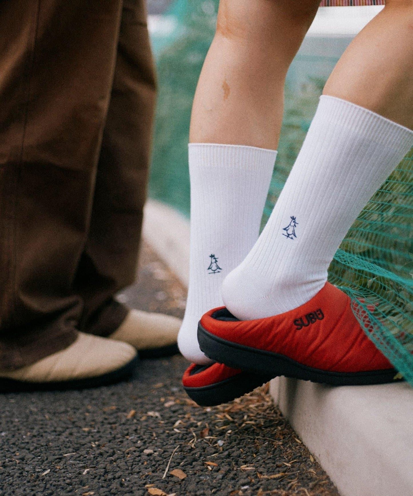 【SUBU】ORIGINALS F-line 冬季拖鞋 男女通用