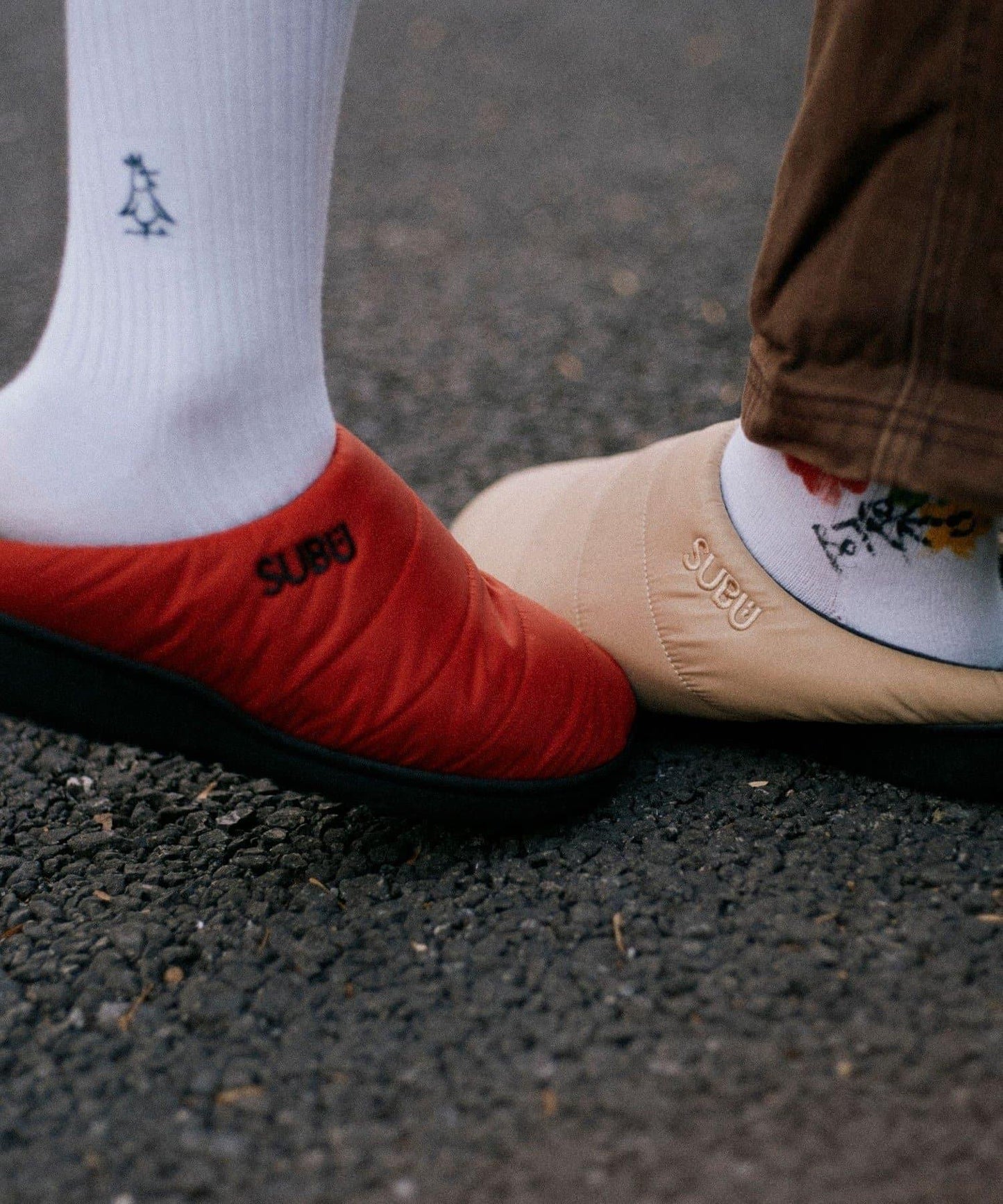 【SUBU】ORIGINALS F-line 冬季拖鞋 男女通用