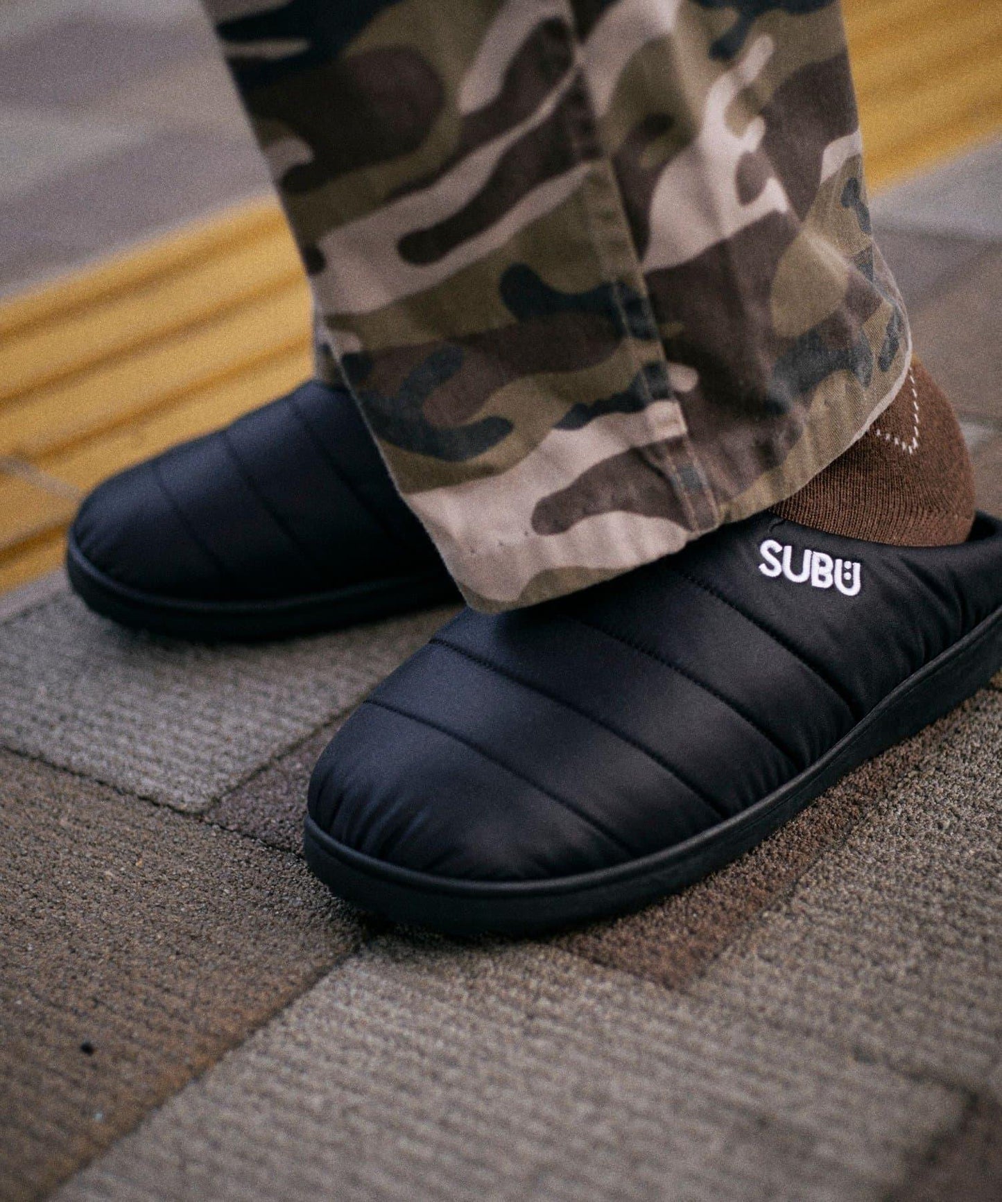 【SUBU】ORIGINALS F-line 冬季拖鞋 男女通用