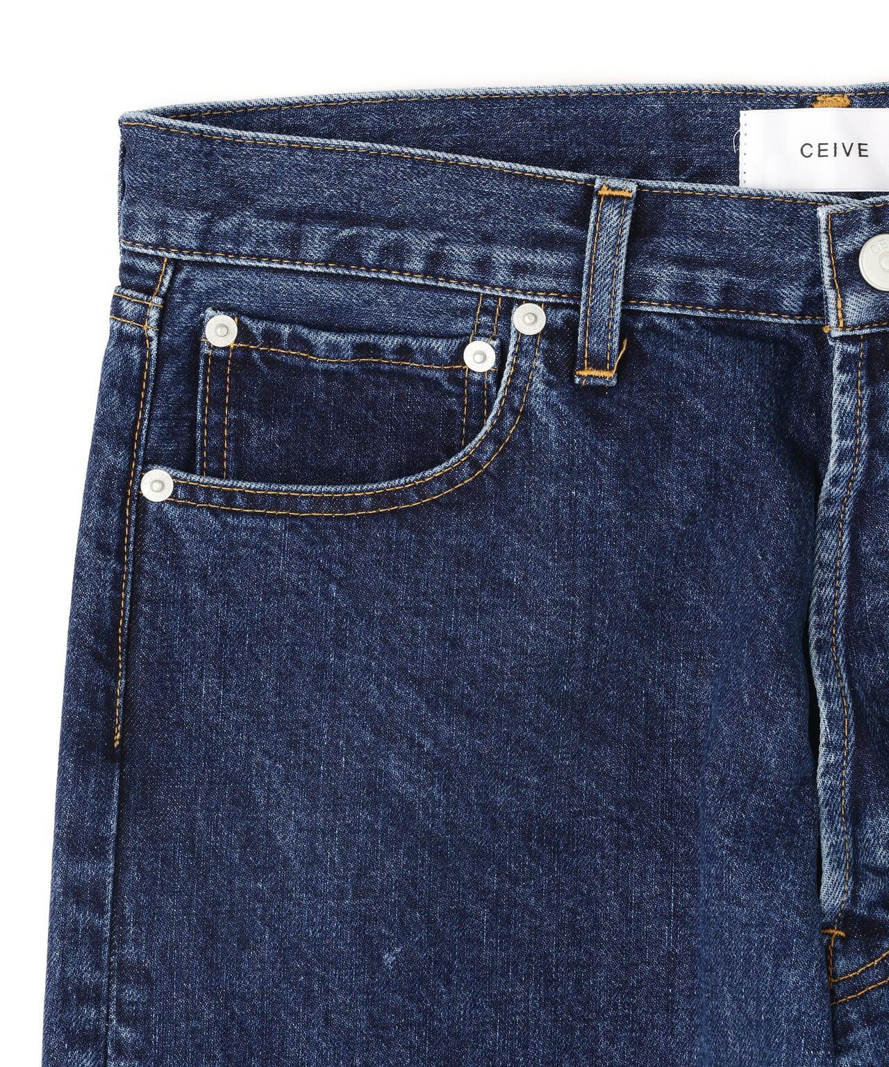 CEIVE/シーヴ/直筒牛仔褲