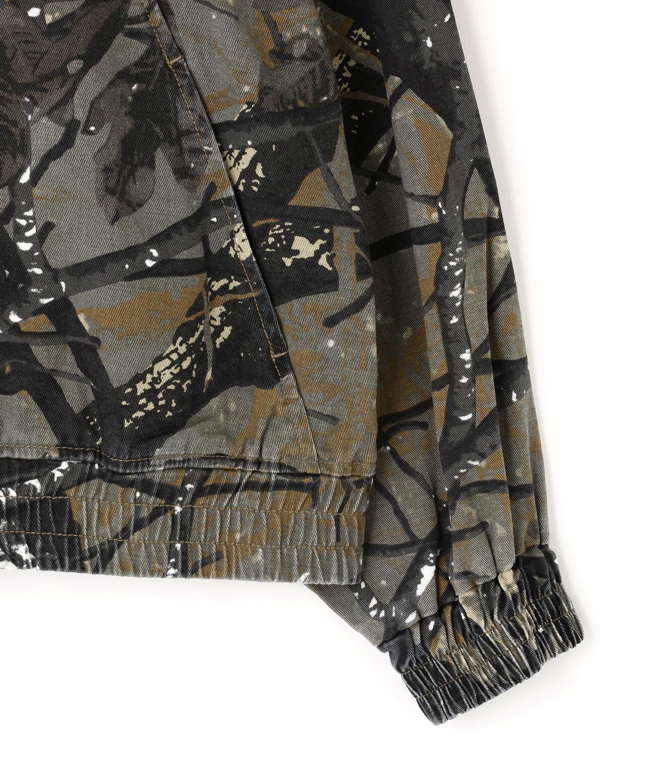 【&DEPOT限定】DankeSchon/DankeSchon/斜紋拉鍊連帽衛衣