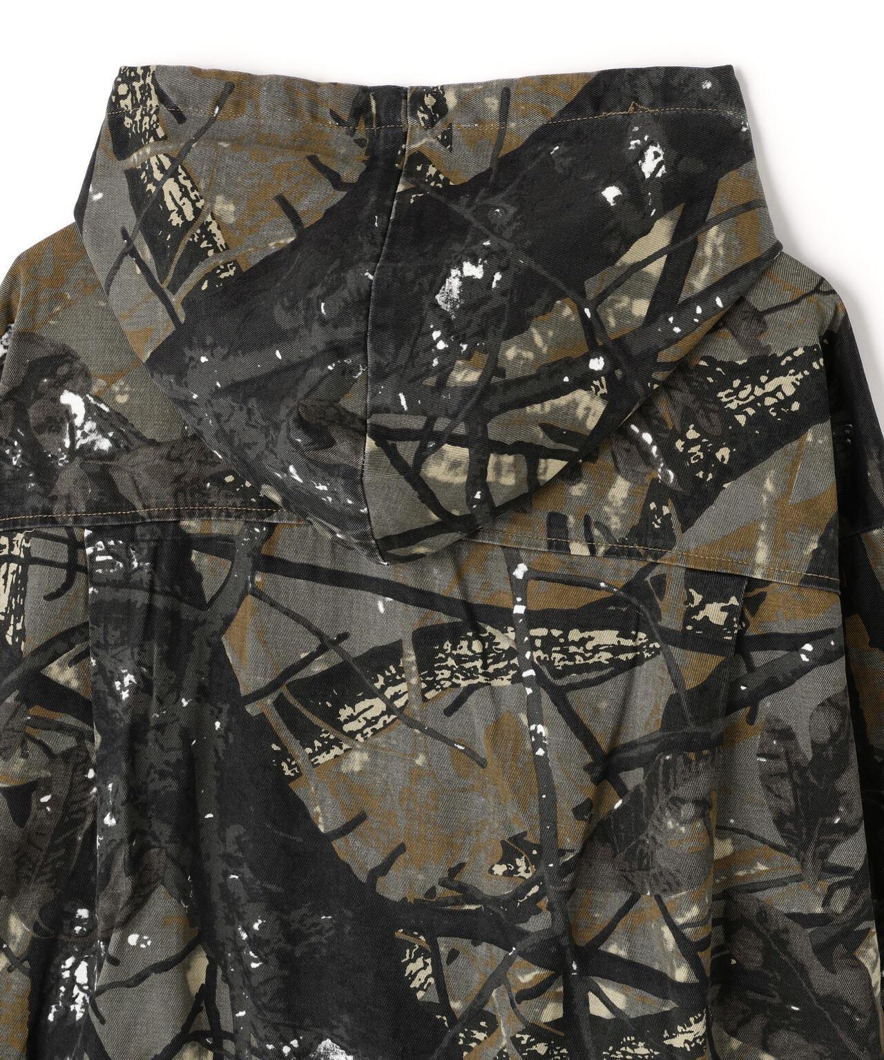 【&DEPOT限定】DankeSchon/DankeSchon/斜紋拉鍊連帽衛衣