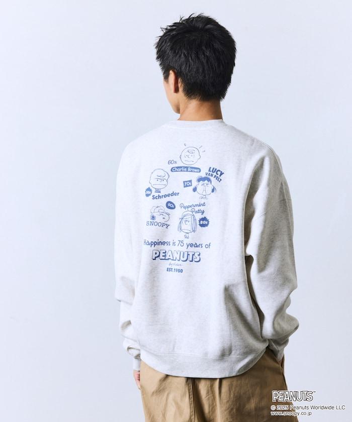 《PEANUTS》/《PEANUTS》特別款背面印花圓領衛衣/FACE