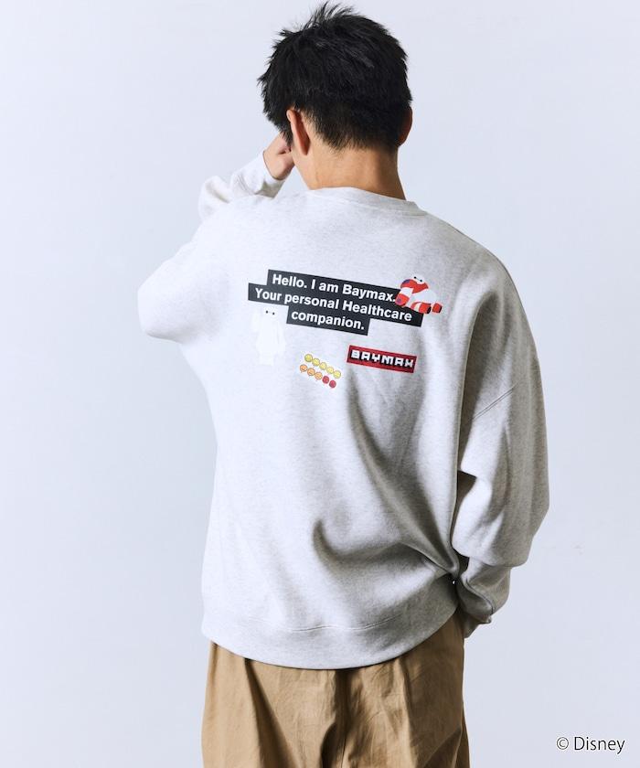 DISNEY / 《迪士尼》 大白 / 特別款 背部印花 圓領衛衣