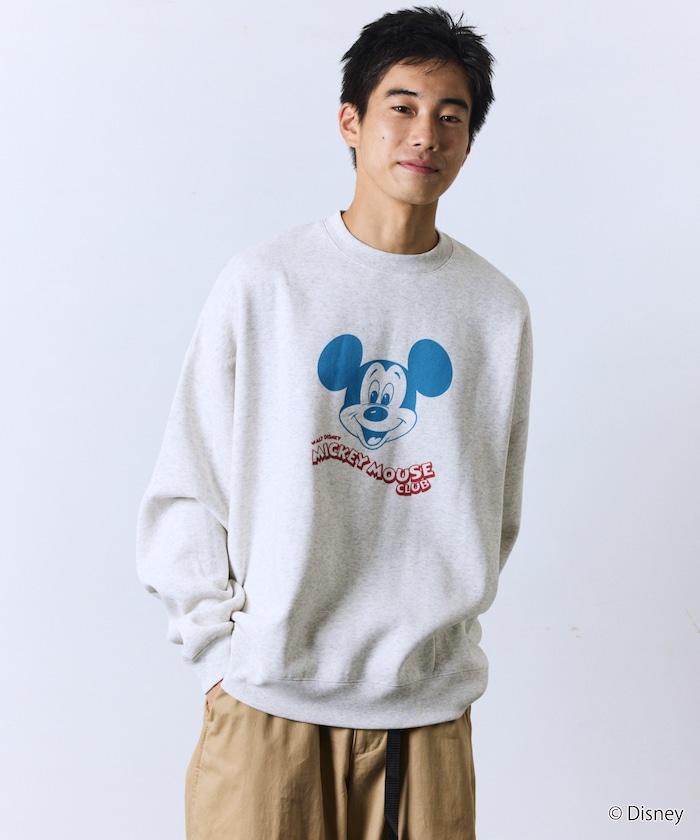 DISNEY/《迪士尼》 米老鼠/特別款 圓領印花衛衣/MICKEY MOUSE CLUB