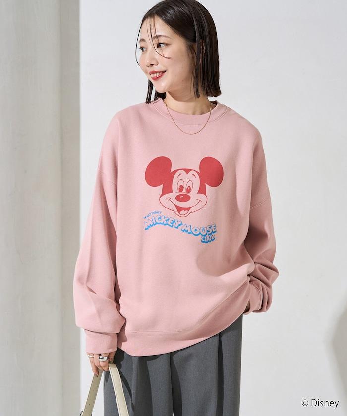 DISNEY/《迪士尼》 米老鼠/特別款 圓領印花衛衣/MICKEY MOUSE CLUB