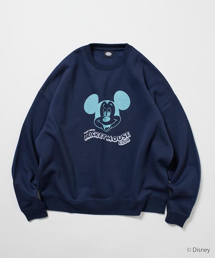 DISNEY/《迪士尼》 米老鼠/特別款 圓領印花衛衣/MICKEY MOUSE CLUB