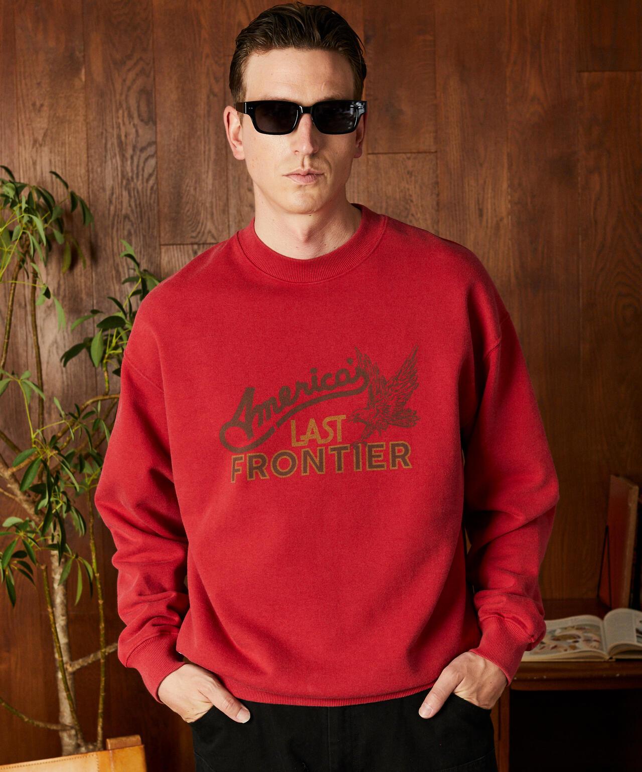 FADE AMERICA'S LAST FRONTIER 圓領衛衣/衛衣