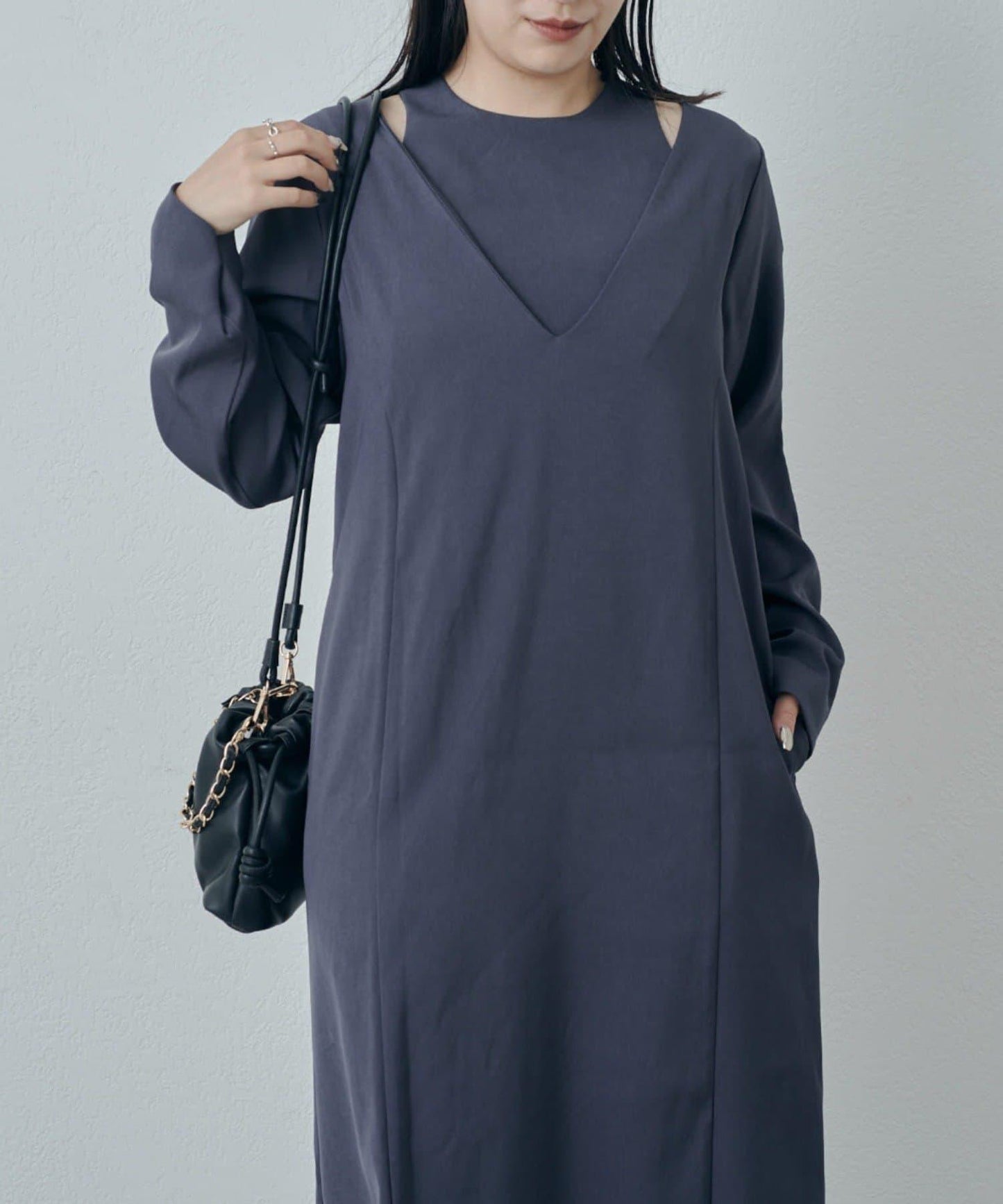 【Lui's】層疊連衣裙