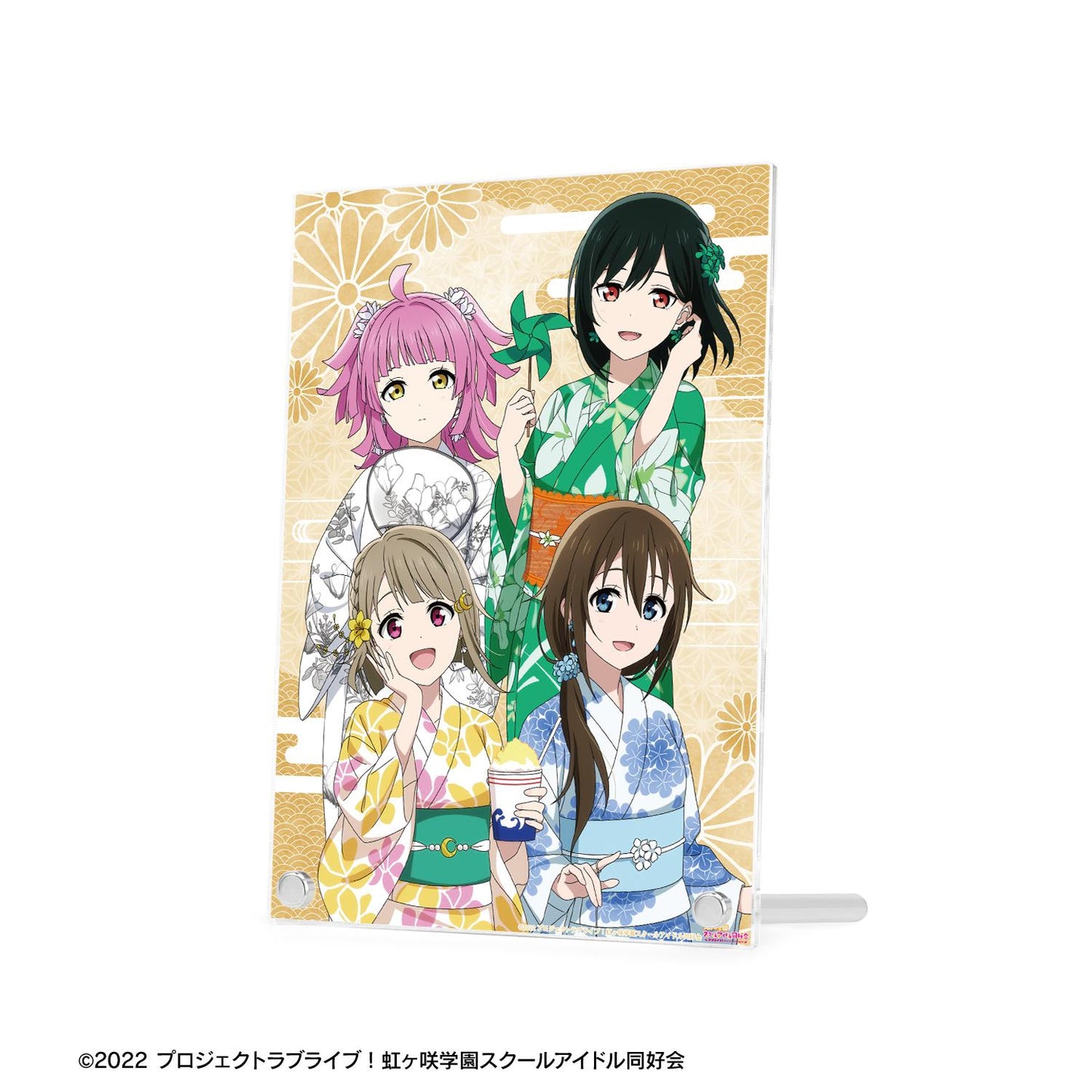 LoveLive!虹咲學園學園偶像同好會_新繪1年級生 緣日ver. A5亞克力板
