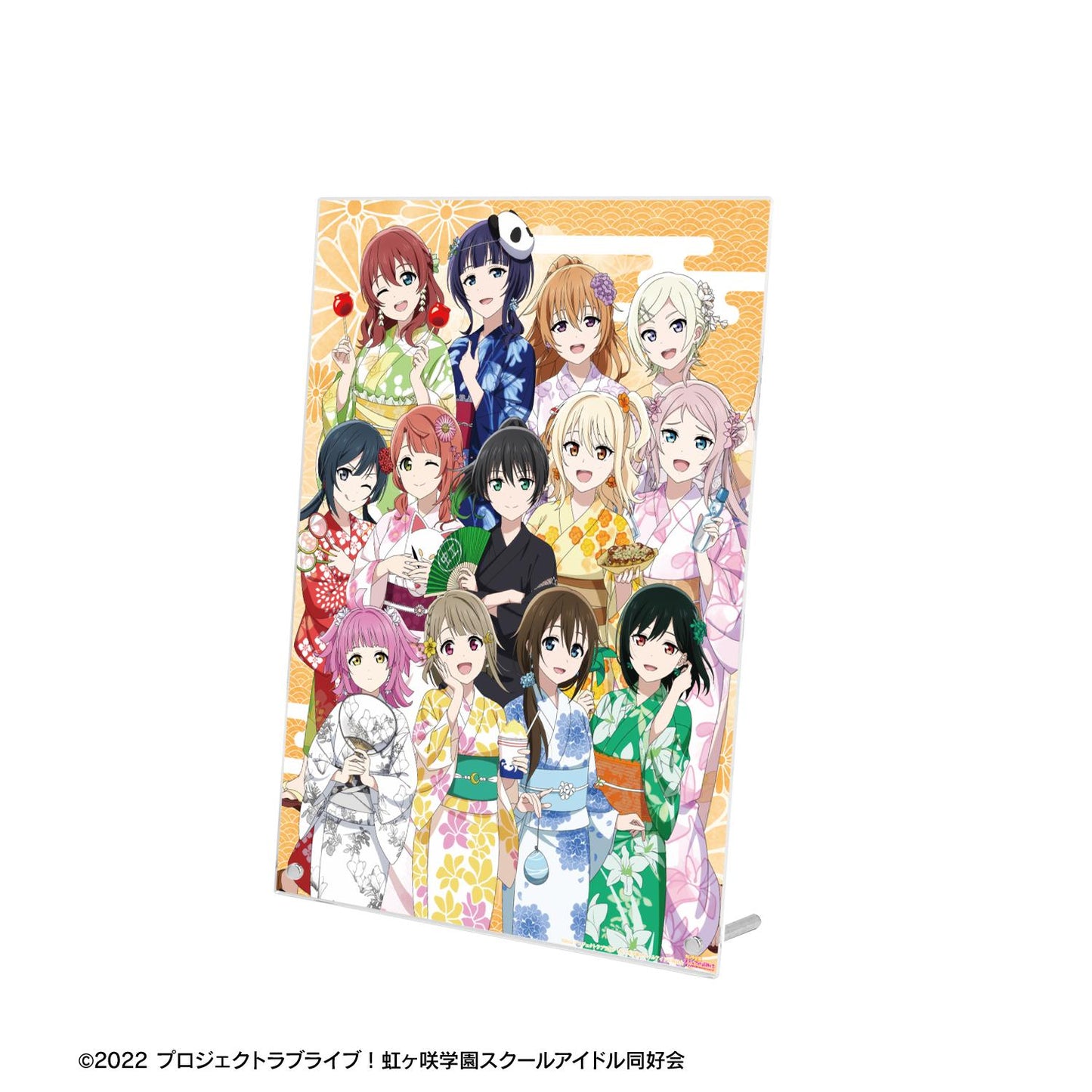 LoveLive!虹咲學園學園偶像同好會_新繪 集合 廟會ver. A4亞克力板