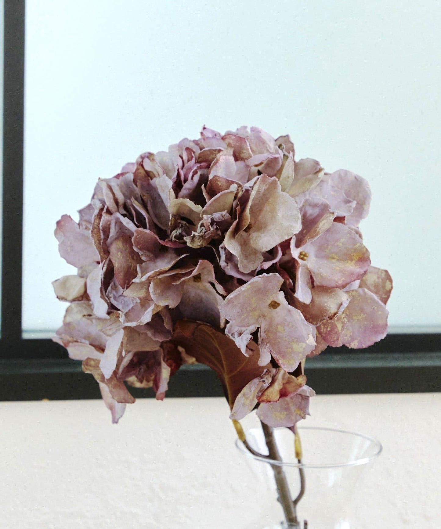 アートフラワー秋紫陽花