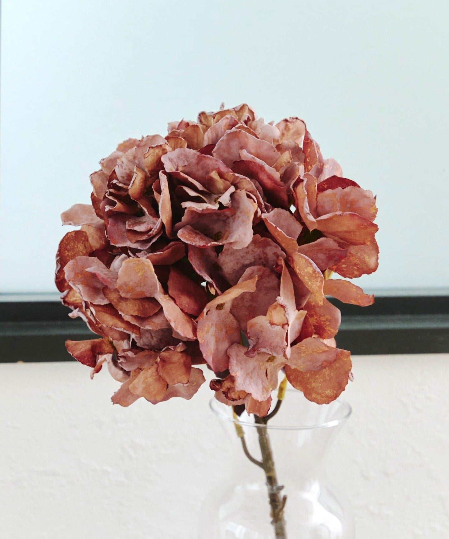 アートフラワー秋紫陽花