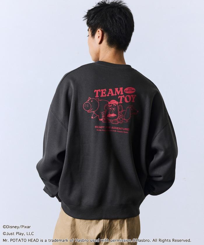 TOY STORY/玩具總動員/特別款背面印花圓領衛衣/TEAM TOY