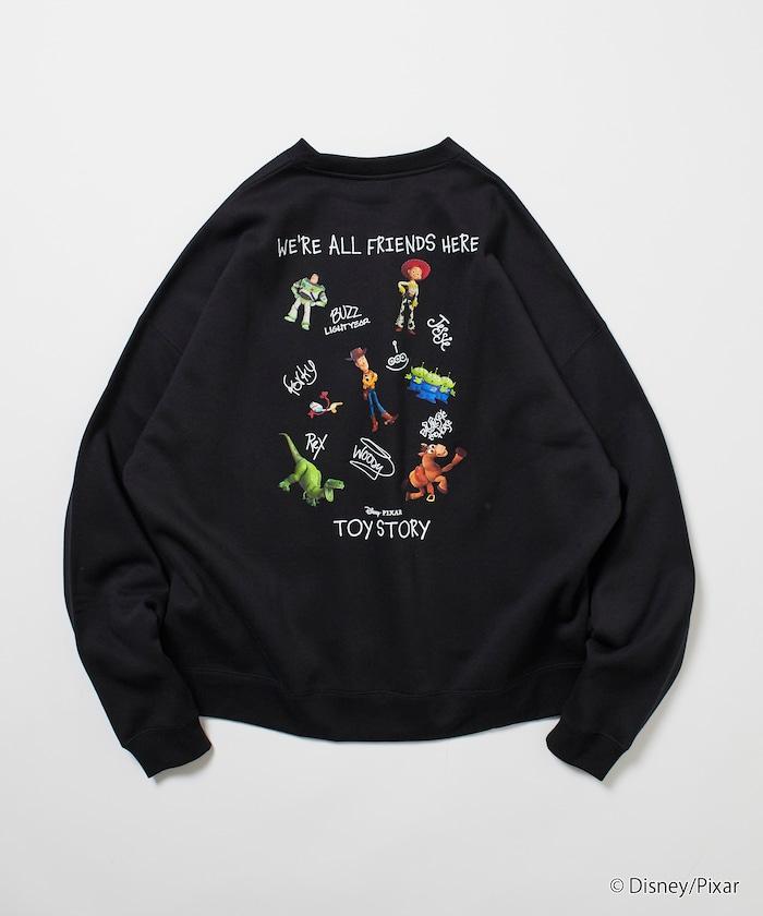 TOY STORY/玩具總動員/特別款背面印花圓領衛衣/RANDOM