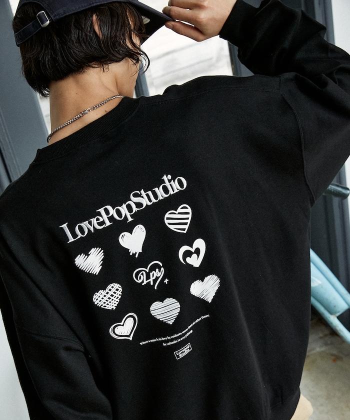 LOVE POP STUDIO 愛心圖案衛衣