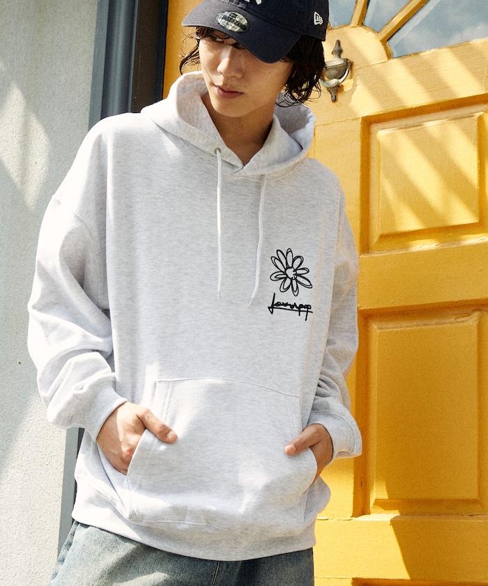 LOVE POP STUDIO 花卉圖案連帽衛衣