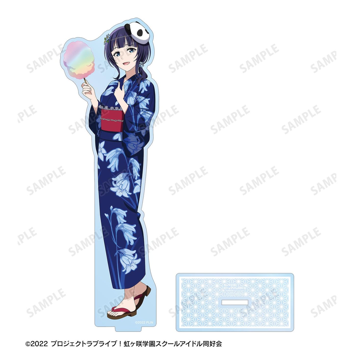 LoveLive!虹咲學園學園偶像同好會_新繪 朝香果林 廟會ver. 大號亞克力立牌