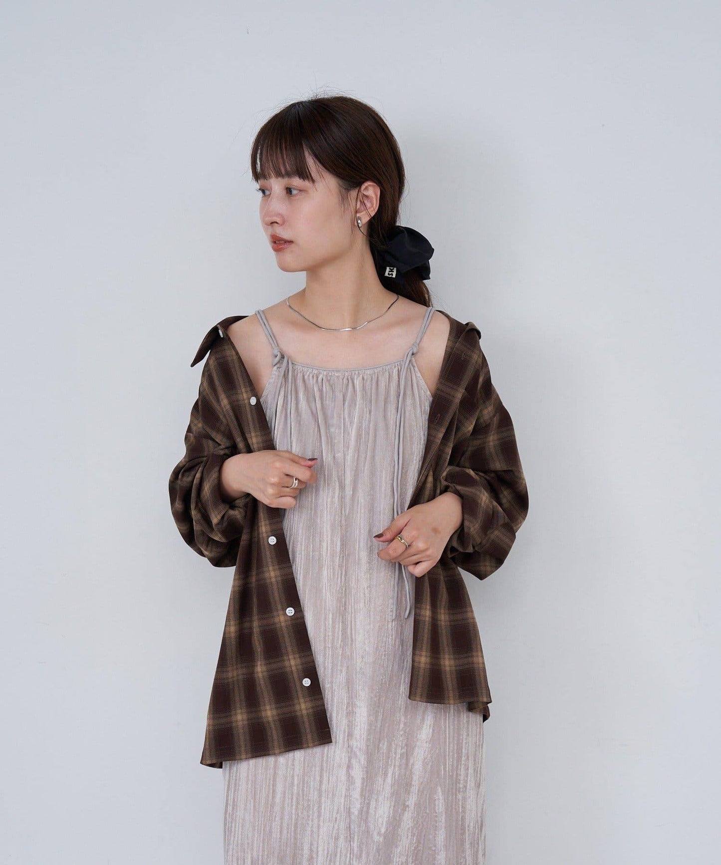 【套裝可搭配/男女同款】BM格子襯衫