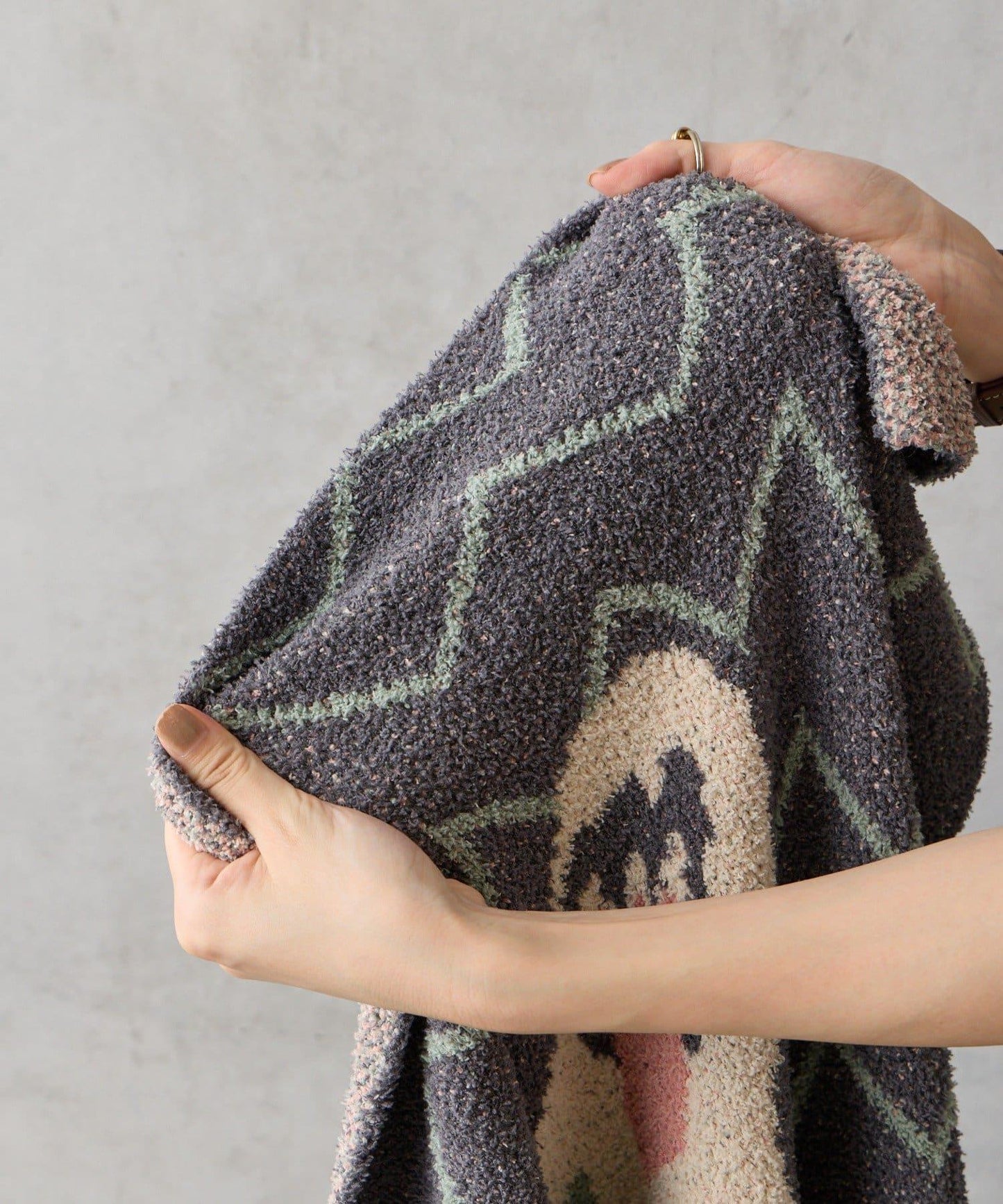 飛鼠造型針織毛毯L